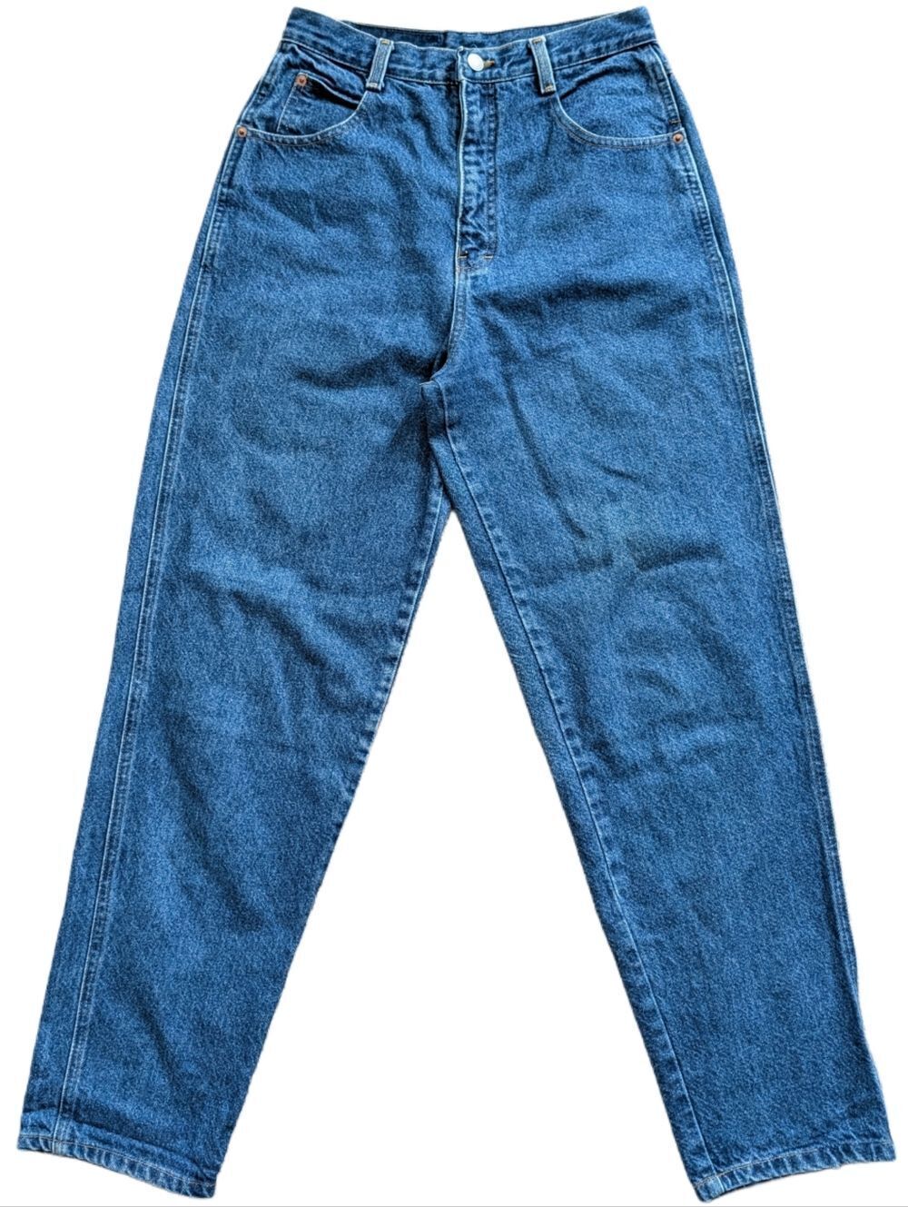 Forenza Womens Medium Wash Blue Vintage Mom High Rise Tapered Jeans Size 10 Avg